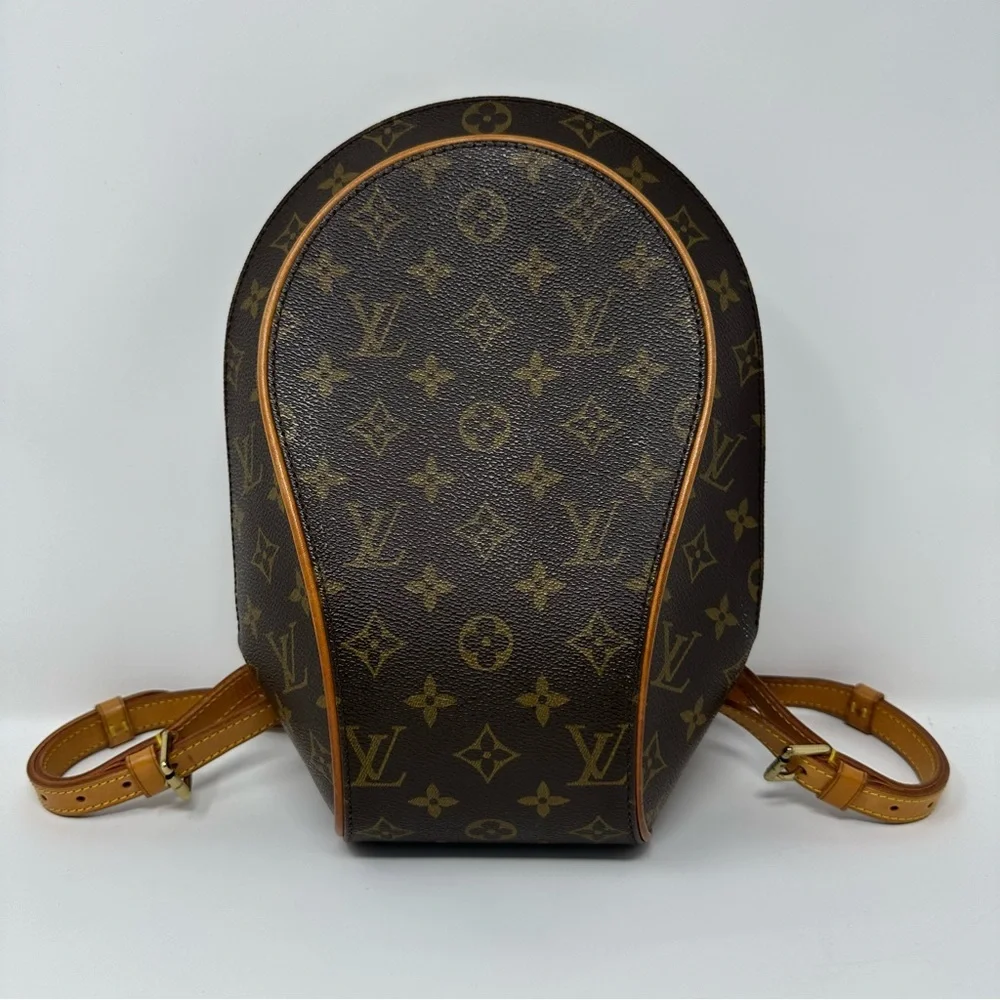 Louis Vuitton Brown and Tan Monogram Backpack